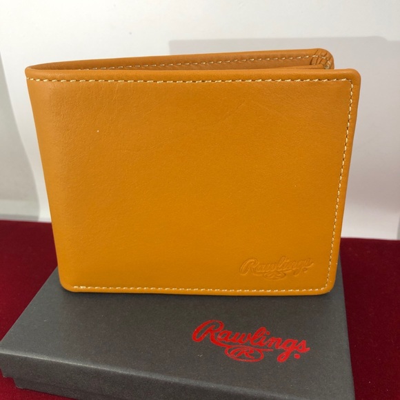 Rawlings Heart of the Hide Tan Wallet Billfold - Picture 5 of 5